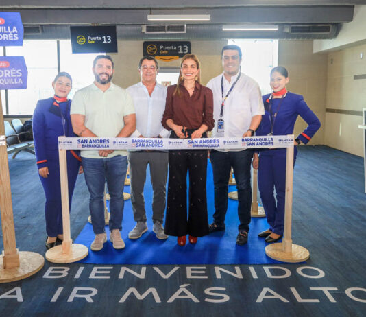 LATAM Airlines acerca el Caribe con una ruta que conecta historias, negocios y sueños entre Barranquilla y San Andrés