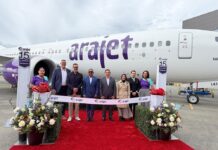 Arajet sigue conquistando los cielos de América con su nueva aeronave Isla Catalina