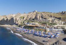Royal Caribbean inaugura el Royal Beach Club Santorini y redefine la forma de vivir la isla griega