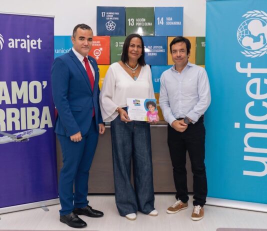 Arajet fortalece su compromiso con la niñez dominicana al unirse al Teletón UNICEF 2026